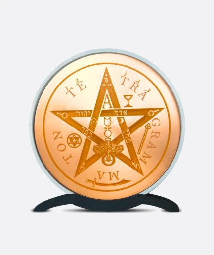 Tetragramatón en cobre