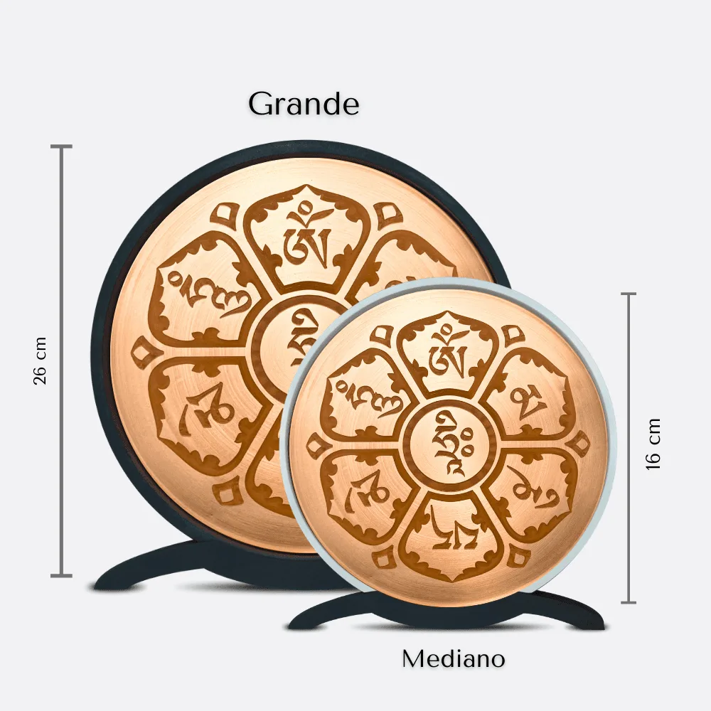 Om Mani Padme Hum tamaños