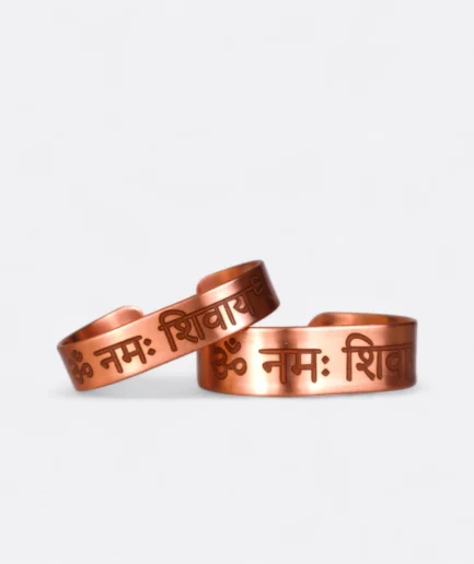 Pulsera Om namah Shivaya en cobre