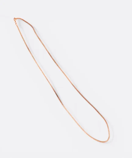 Cadena en cobre tejida