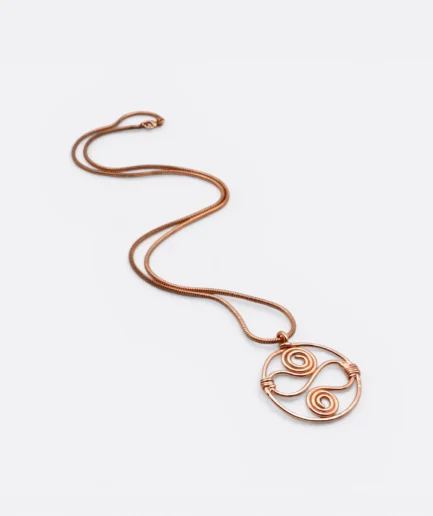 Collar de cobre Infinito