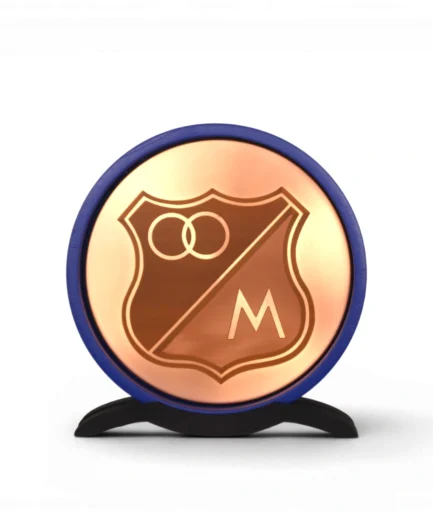 Disco de cobre Millonarios